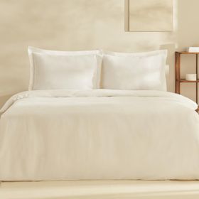 Karaca Home Fierra Beyaz %100 Pamuk Çift Kişilik Nevresim Takımı