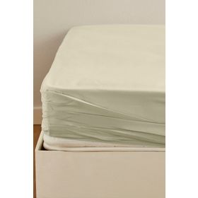 Karaca Home Fitted Adaçayı 100x200+30 cm Tek Kişilik Çarşaf