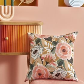 Karaca Home Fleur Desenli 40x40 cm Kırlent