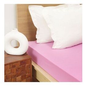 Karaca Home Fuşya Penye Tek Kişilik Fitted Çarşaf