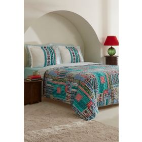 Karaca Home Gabby %100 Pamuk Çift Kişilik Kapitoneli Nevresim Takımı
