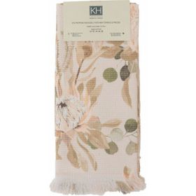 Karaca Home Garden Bej 2'li 60x40 cm Mutfak Havlusu