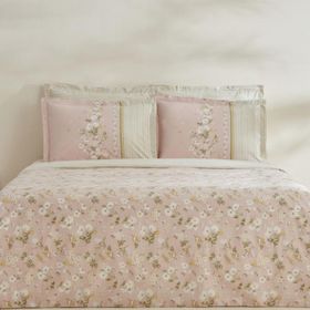 Karaca Home Gipsy %100 Pamuk Pudra Çift Kişilik Nevresim Takımı