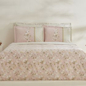 Karaca Home Gipsy %100 Pamuk Pudra Tek Kişilik Nevresim Takımı