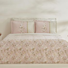 Karaca Home Gipsy %100 Pamuk Pudra Tek Kişilik Nevresim Takımı