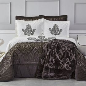 Karaca Home Glamour Simli Antrasit 10 Parça Çeyiz Seti