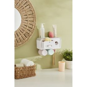 Karaca Home Glenda 12.5x23x12 cm Banyo Organizer Aksesuar