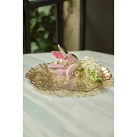 Karaca Home Gold 31 cm Jolie Dekoratif Tabak
