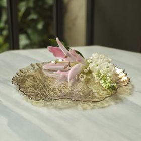 Karaca Home Gold 31 cm Jolie Dekoratif Tabak