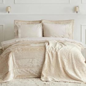 Karaca Home Gold Valeria Queen 8 Parça Çeyiz Seti
