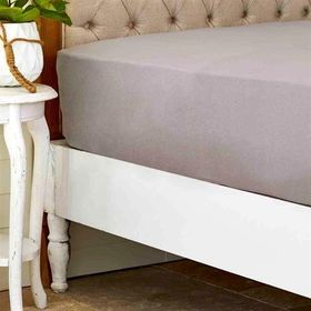 Karaca Home Gri Penye Fitted Lastikli Tek Kişilik Çarşaf