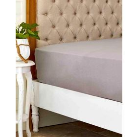 Karaca Home Gri Penye Fitted Lastikli Tek Kişilik Çarşaf