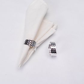 Karaca Home Hammered 2 Adet Gümüş Peçete Yüzüğü