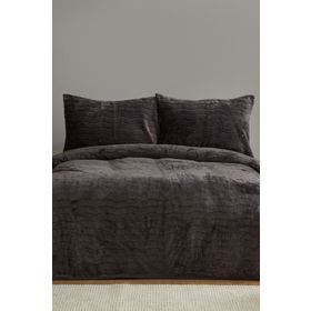 Karaca Home Hera Sof Çift Kişilik Grey Yatak Örtüsü