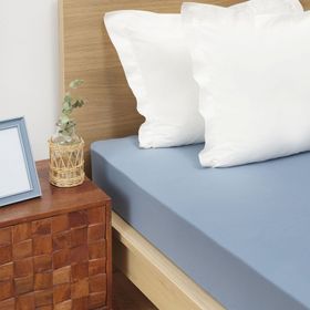 Karaca Home İndigo Penye Çift Kişilik Fitted Çarşaf