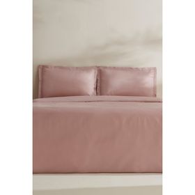 Karaca Home Jemma 120 Tel %100 Pamuk Saten Pudra Çift Kişilik Nevresim Takımı
