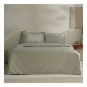 Karaca Home Jemma 120 Tel %100 Pamuk Saten Yeşil Çift Kişilik Nevresim Takımı