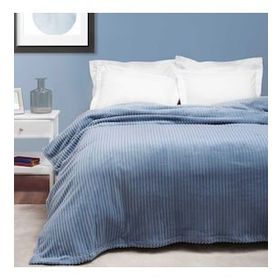 Karaca Home Joena İndigo Çift Kişilik Battaniye