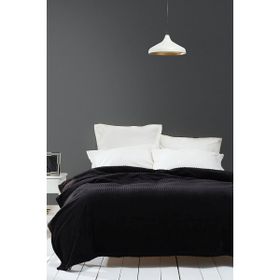 Karaca Home Joena Siyah Tek Kişilik Battaniye