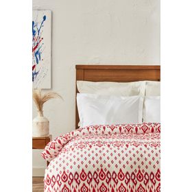 Karaca Home Jose Kırmızı Tek Kişilik Pike