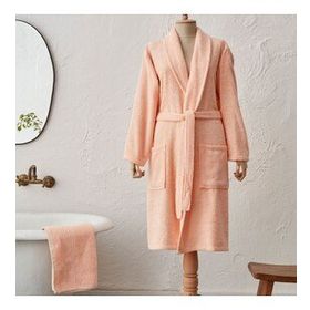 Karaca Home Judi %100 Pamuk Blush Bornoz