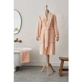 Karaca Home Judi %100 Pamuk Blush Bornoz