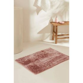 Karaca Home Jules Makarna Gül Kurusu 60x90 cm Banyo Paspası