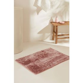 Karaca Home Jules Makarna Gül Kurusu 60x90 cm Banyo Paspası