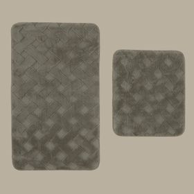 Karaca Home Karving Gri Banyo Paspası