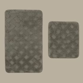 Karaca Home Karving Gri Banyo Paspası