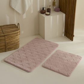 Karaca Home Karving Gül Kurusu Banyo Paspası
