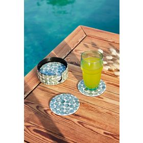 Karaca Home Katie 4'lü 10x10 cm Bardak Altlığı