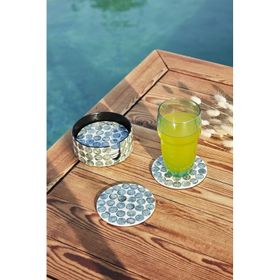 Karaca Home Katie 4'lü 10x10 cm Bardak Altlığı