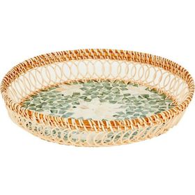 Karaca Home Katie Sedef 36x36x7 cm Dekoratif Tepsi