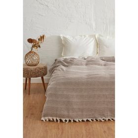 Karaca Home Kh Levi Sütlü Kahve Çift Kişilik Pike