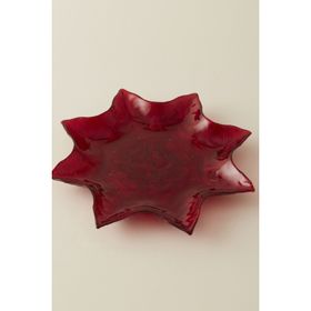 Karaca Home Kırmızı 32 cm New Year Yılbaşı Angelic Dekoratif Tabak
