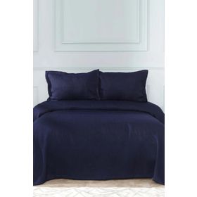 Karaca Home Lafel Lacivert Çift Kişilik Yatak Örtüsü Set