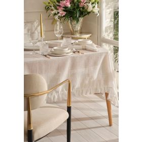 Karaca Home Lalisa 150x220 cm Beyaz Dertsiz Masa Örtüsü