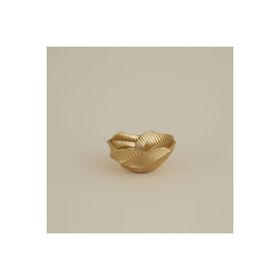 Karaca Home Lana 14.3x14.8x6.5 cm Gold Dekoratif Orta Kase