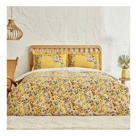 Karaca Home Lansy Sarı %100 Pamuk Tek Kişilik Nevresim Takımı