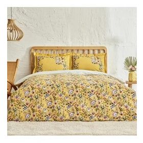 Karaca Home Lansy Sarı %100 Pamuk Tek Kişilik Nevresim Takımı
