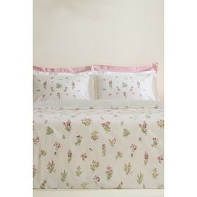 Karaca Home Le Mans %100 Pamuk Pembe Çift Kişilik Nevresim Takımı