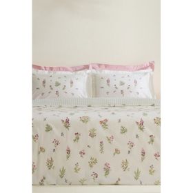 Karaca Home Le Mans %100 Pamuk Pembe Tek Kişilik Nevresim Takımı