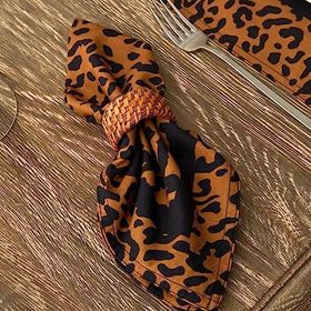 Karaca Home Leopard Desenli 40x40 cm 2'li Peçete
