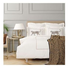 Karaca Home Leopard Turuncu Çift Kişilik Battaniye