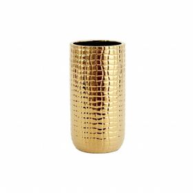 Karaca Home Lesley Dekoratif Silindir Gold Vazo