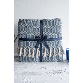 Karaca Home Levi Lacivert Çift Kişilik Pike