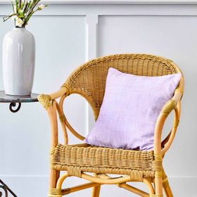 Karaca Home Levin 45x45 cm Lila Düz İç Dolgulu Kırlent