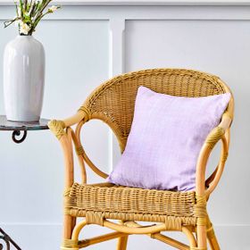 Karaca Home Levin 45x45 cm Lila Düz İç Dolgulu Kırlent
