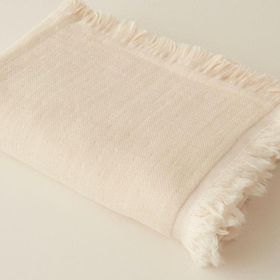 Karaca Home Lily %100 Pamuk Ekru Bebek Battaniye